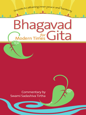 cover image of Bhagavad Gita for Modern Times